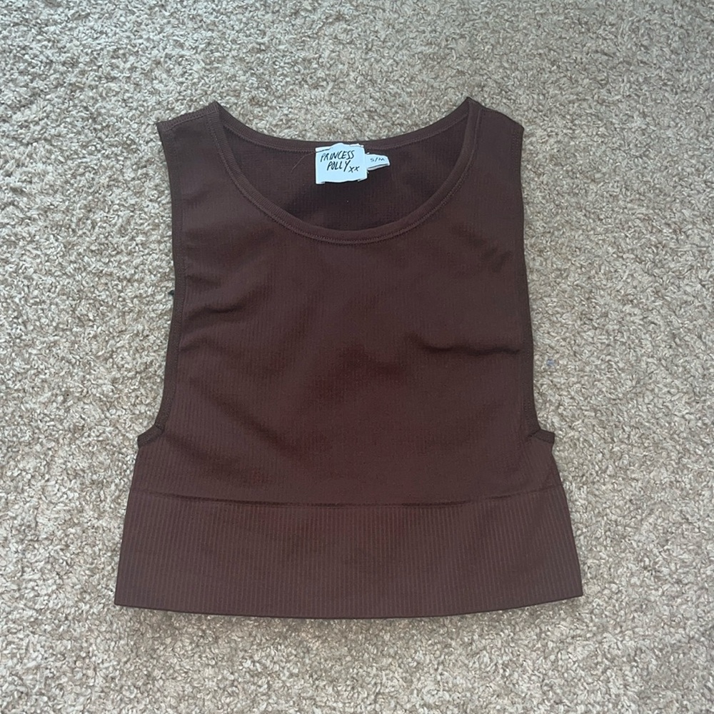 Princess Polly brown tank top
